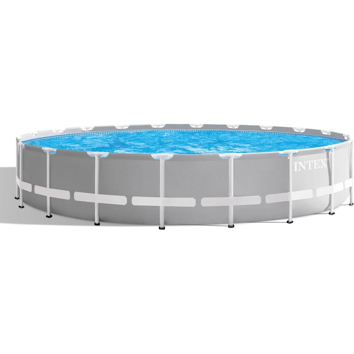 INTEX - Piscina Rotonda Prisma Frame - altezza 132x610x610 cm